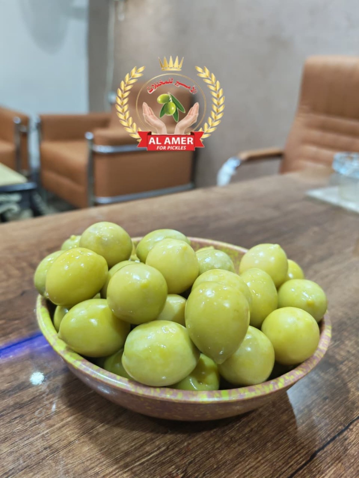 زيتون أخضر سليم