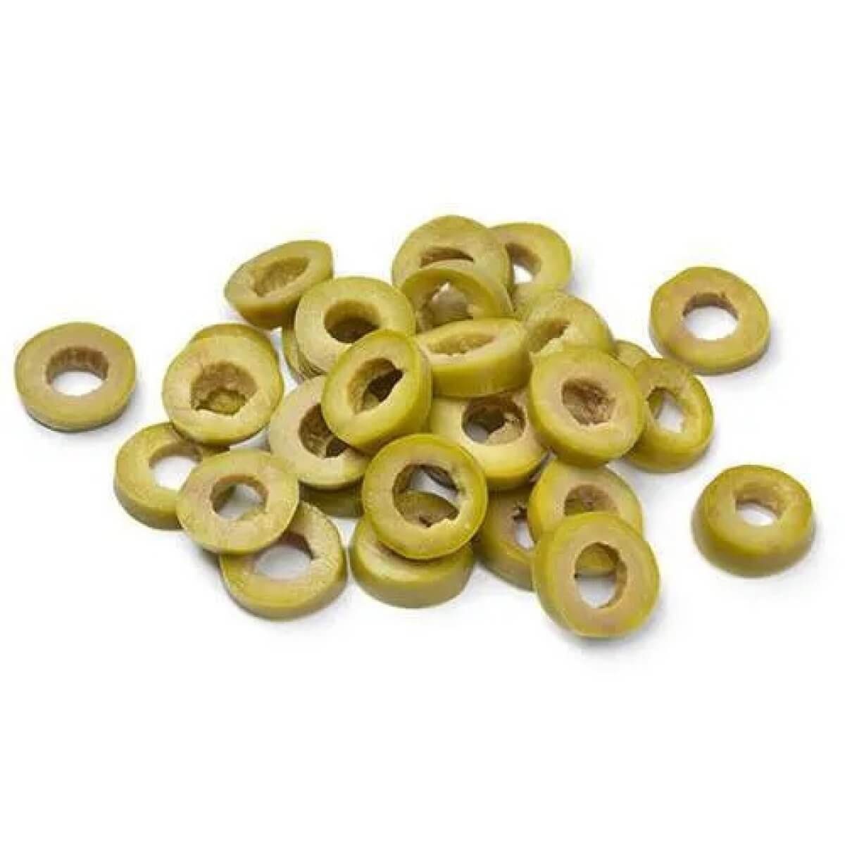 Sliced ​​Green Olives