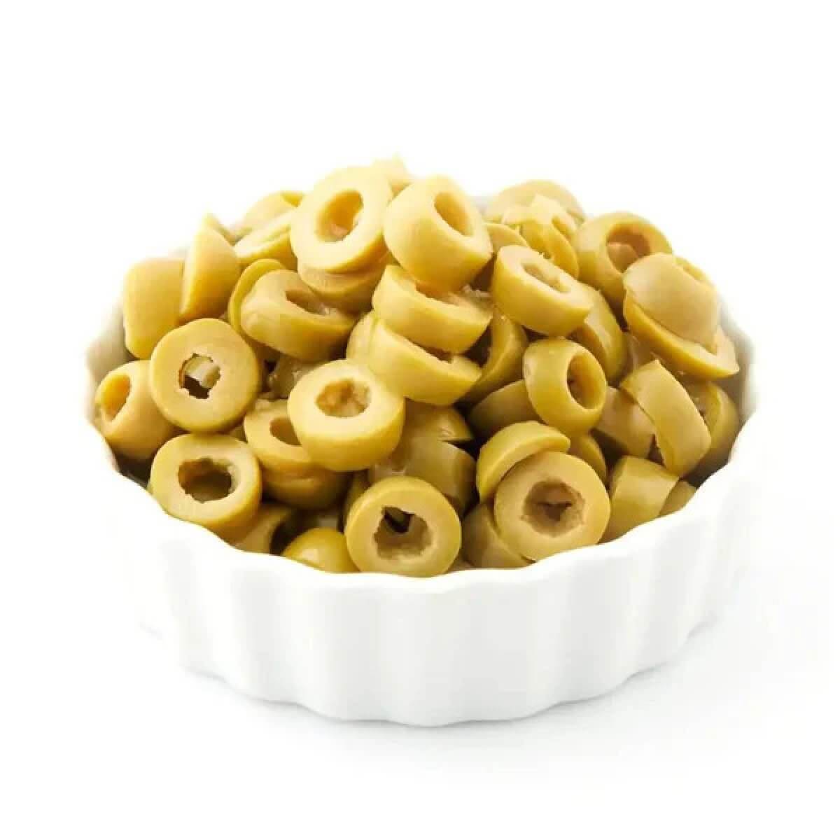 Sliced ​​Green Olives