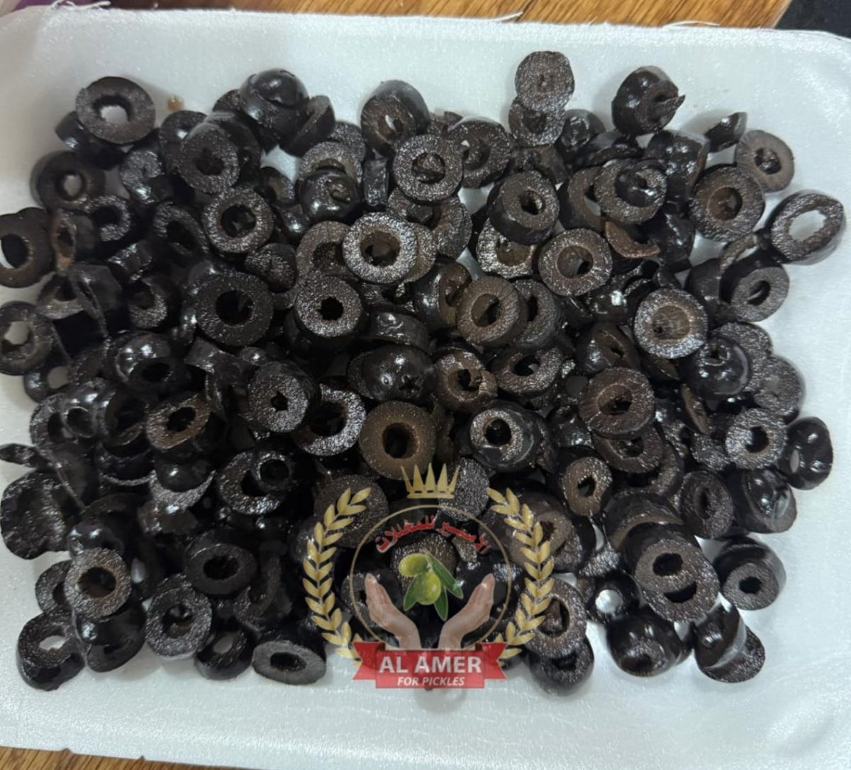 زيتون مؤكسد شرائح