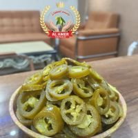 فلفل هالبينو أخضر شرائح